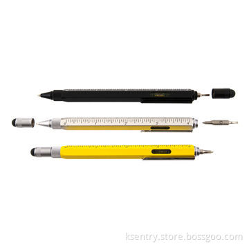 Best Quality Top Sale Multifunction 6-in-1 Tech Tool Stylus Pen with Factory Price